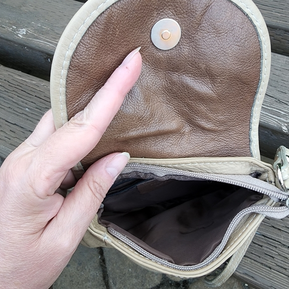 Vera Pelle Made in Italy 🇮🇹 Genuin Leather Small Purse - Picture 4 of 7